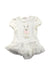 A White Short Sleeve Bodysuits from Nicholas & Bears in size 12-18M for girl. (Front View)