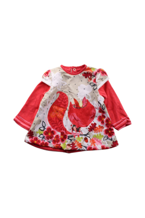 A Multicolour Dress Sets from Catimini in size 3-6M for girl. (Front View)