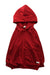 A Red Hooded Sweatshirts from Nature Baby in size 6-12M for neutral. (Front View)