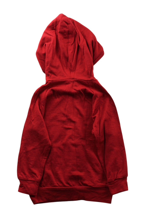 A Red Hooded Sweatshirts from Nature Baby in size 6-12M for neutral. (Back View)