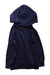 A Navy Hooded Sweatshirts from Nature Baby in size 6-12M for neutral. (Back View)