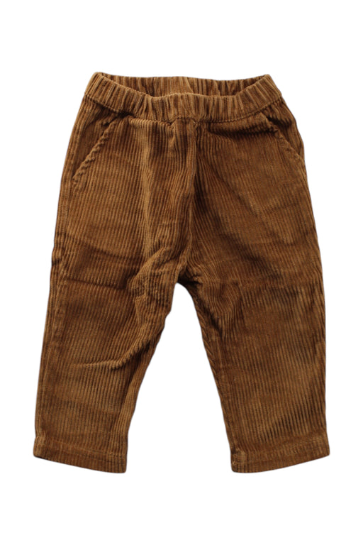 A Brown Casual Pants from Nature Baby in size 6-12M for neutral. (Front View)