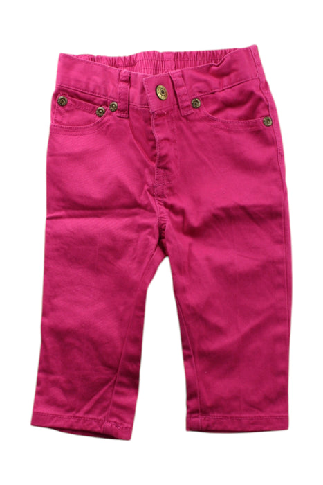 A Pink Casual Pants from Ralph Lauren in size 6-12M for neutral. (Front View)