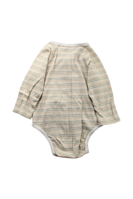 A Beige Long Sleeve Bodysuits from Primeval in size 18-24M for neutral. (Back View)