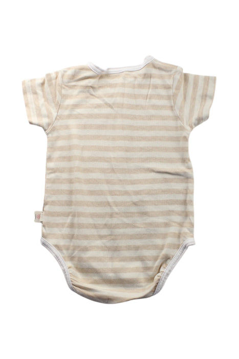 A Beige Short Sleeve Bodysuits from Primeval in size 18-24M for neutral. (Back View)