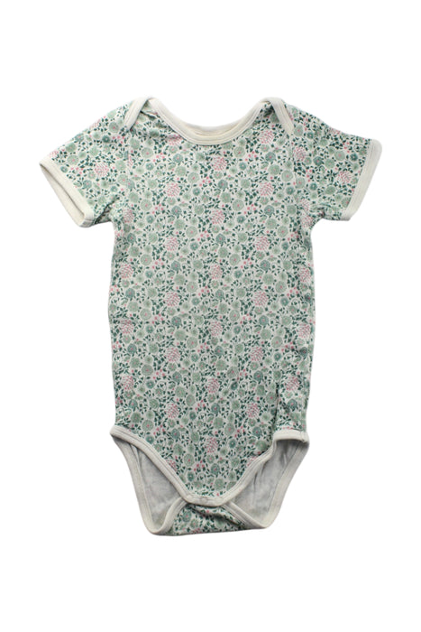 A Multicolour Short Sleeve Bodysuits from Nature Baby in size 6-12M for neutral. (Front View)