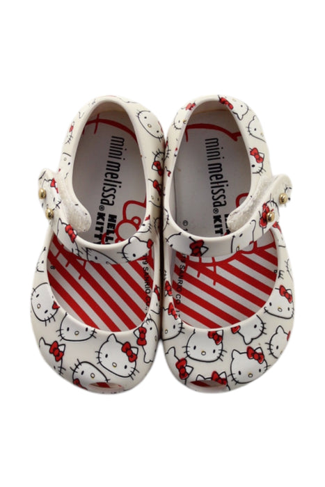 A Multicolour Flats from Mini Melissa in size 12-18M for girl. (Back View)