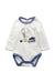 A White Long Sleeve Bodysuits from Milly & Milo in size Newborn for neutral. (Front View)