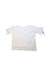 A White Short Sleeve Tops from Unlabel in size 8Y for girl. (Back View)