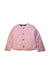 A Pink Puffer/Quilted Coats & Outerwear from Janie & Jack in size 10Y for girl. (Front View)