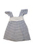 A Navy Sleeveless Dresses from Nanos in size 10Y for girl. (Front View)