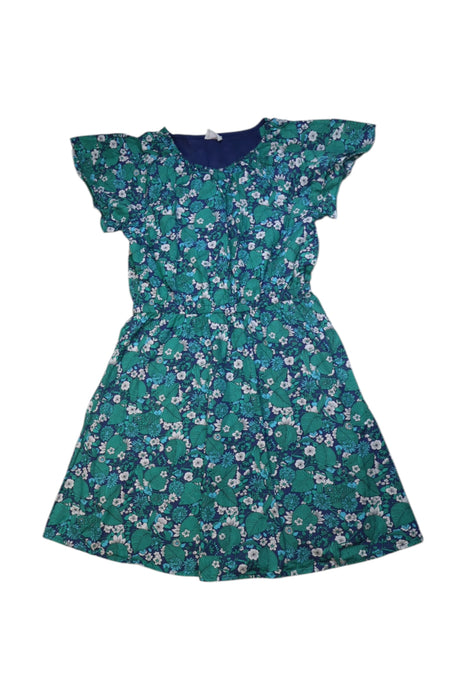 A Green Short Sleeve Dresses from Crewcuts in size 12Y for girl. (Front View)