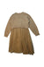 A Beige Long Sleeve Dresses from Nicholas & Bears in size 10Y for girl. (Front View)
