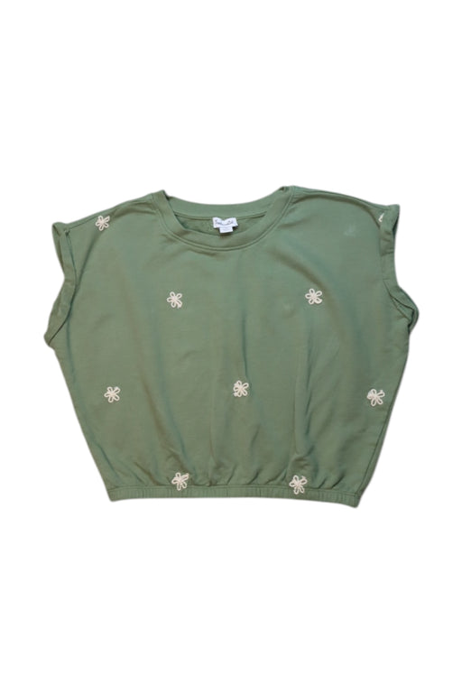 A Green Sleeveless Tops from Splendid in size 10Y for girl. (Front View)