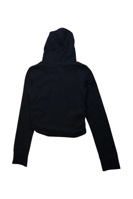 A Black Hooded Sweatshirts from Abercrombie & Fitch in size 9Y for girl. (Back View)