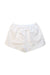 A White Shorts from Crewcuts in size 10Y for girl. (Back View)