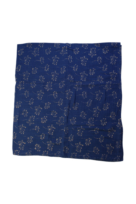 A Blue Swaddles from Aden & Anais in size O/S for neutral. (Front View)