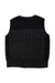 A Black Outerwear Vests from Kingkow in size 6T for boy. (Back View)