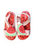 A Pink Sandals from Mini Melissa in size 4T for girl. (Back View)