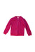 A Pink Zippered Sweatshirts from La Compagnie des Petits in size 5T for girl. (Front View)