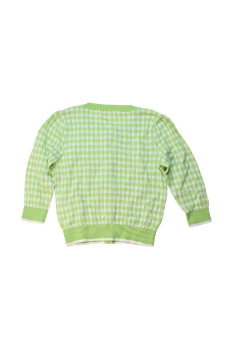 A Green Cardigans from Nicholas & Bears in size 4T for girl. (Back View)