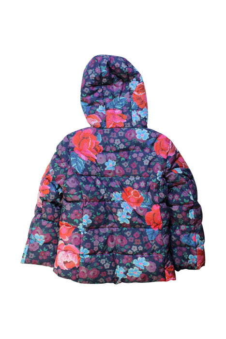 A Multicolour Puffer/Quilted Coats & Outerwear from Kingkow in size 8Y for girl. (Back View)