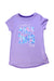 A Purple Short Sleeve T Shirts from Champion in size 6T for girl. (Front View)