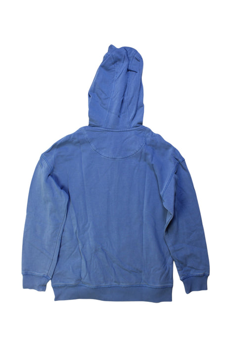 A Blue Zippered Sweatshirts from Boden in size 8Y for girl. (Back View)
