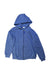 A Blue Zippered Sweatshirts from Boden in size 9Y for girl. (Front View)