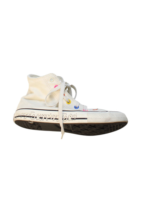 A Multicolour Sneakers from Converse in size 7Y for girl. (Front View)