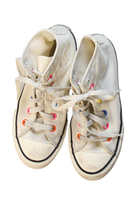 A Multicolour Sneakers from Converse in size 7Y for girl. (Back View)