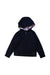 A Black Hooded Sweatshirts from Jacadi in size 6T for girl. (Front View)