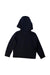 A Black Hooded Sweatshirts from Jacadi in size 6T for girl. (Back View)