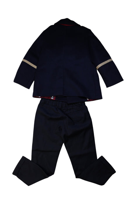 A Navy Pants Sets from Gucci in size 6T for boy. (Back View)