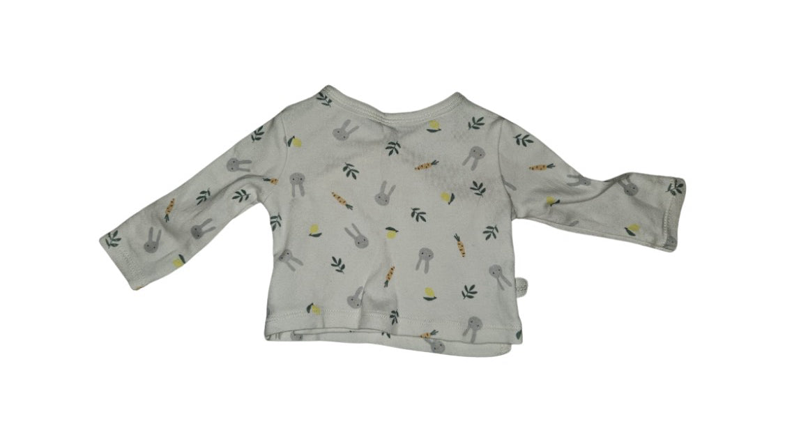 A Beige Separates from Boboli in size 0-3M for neutral. (Back View)