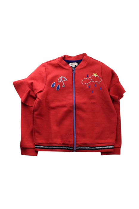 A Red Rain Jackets from Catimini in size 8Y for girl. (Front View)