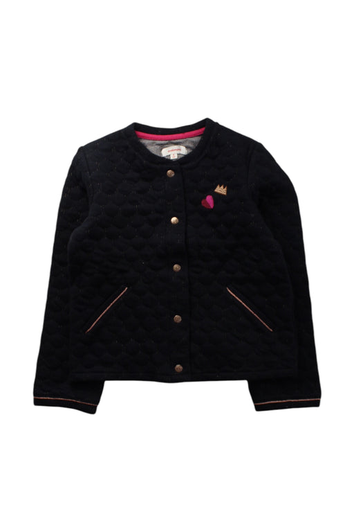 A Black Puffer/Quilted Jackets from Catimini in size 8Y for girl. (Front View)