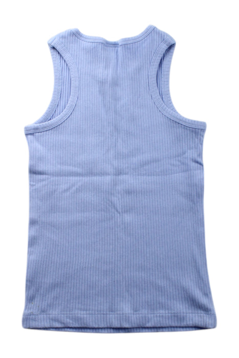 A Blue Sleeveless T Shirts from Seed in size 7Y for neutral. (Back View)