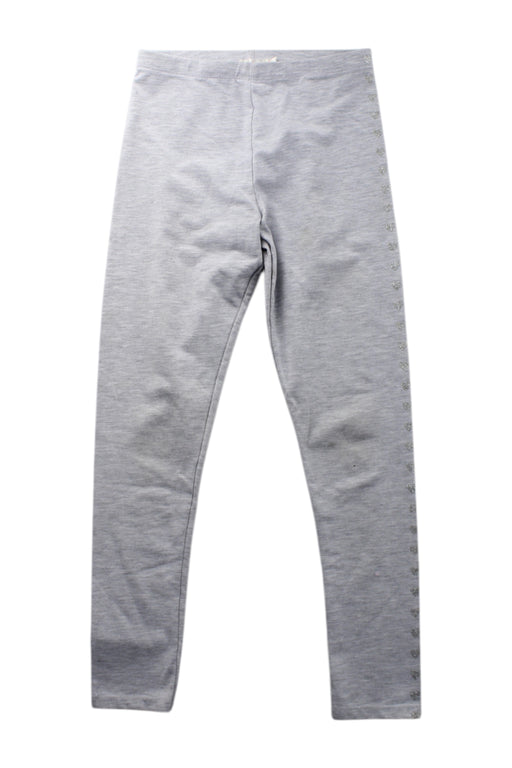A Grey Leggings from Billieblush in size 8Y for girl. (Front View)