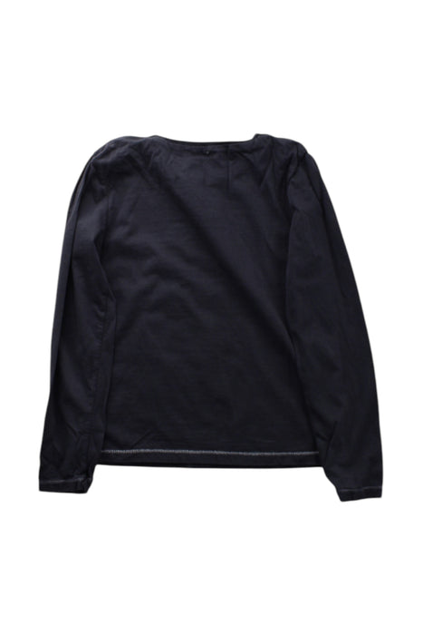 A Black Long Sleeve Tops from Billieblush in size 8Y for girl. (Back View)