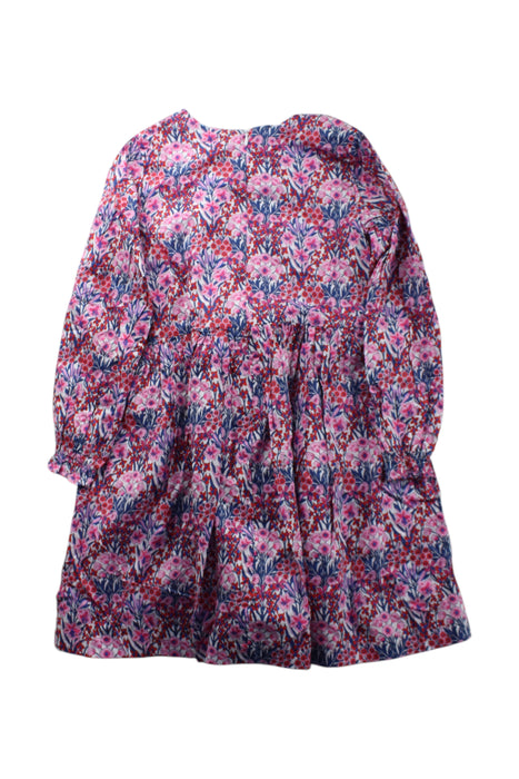 A Multicolour Long Sleeve Dresses from Jacadi in size 8Y for girl. (Back View)