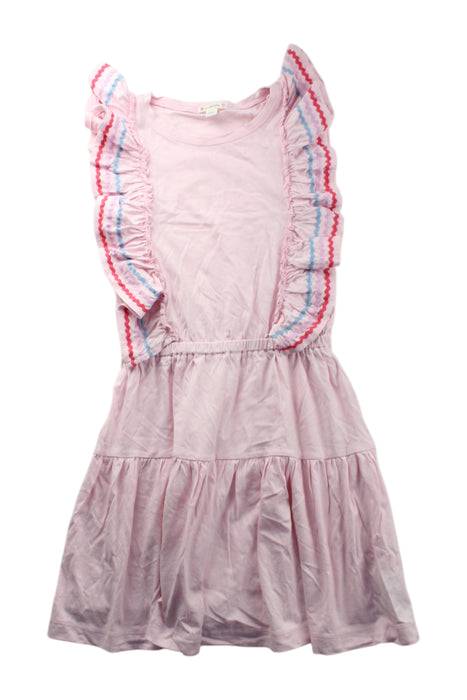A Pink Sleeveless Dresses from Crewcuts in size 8Y for girl. (Front View)