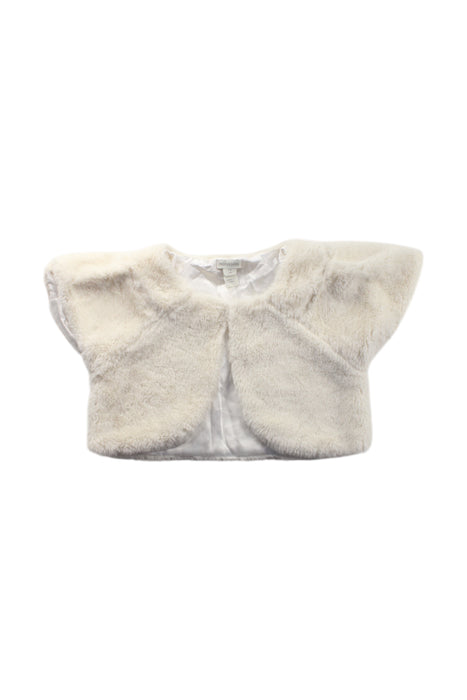 A Ivory Capes & Ponchos from Monsoon in size 7Y for girl. (Front View)