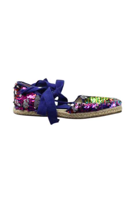 A Multicolour Espadrilles from Crewcuts in size 5T for girl. (Front View)