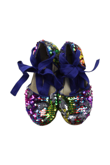 A Multicolour Espadrilles from Crewcuts in size 5T for girl. (Back View)