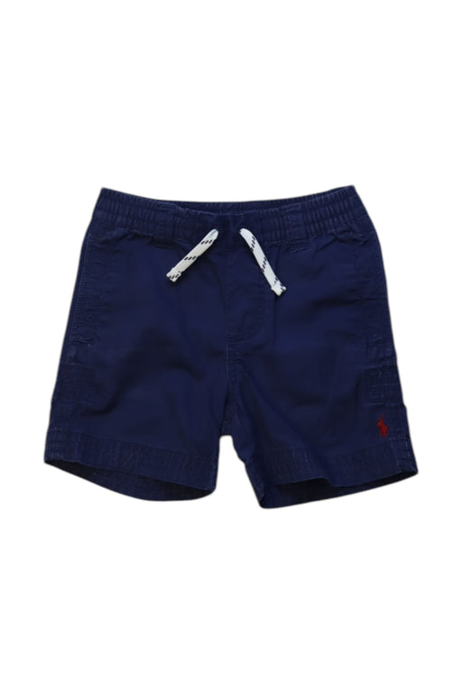 A Navy Shorts from Polo Ralph Lauren in size 3T for boy. (Front View)