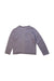 A Purple Cardigans from Bonpoint in size 3T for girl. (Back View)