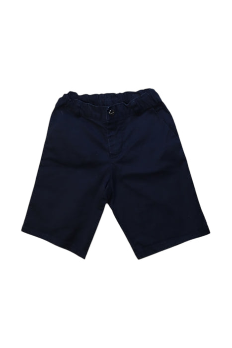 A Navy Shorts from Jacadi in size 4T for boy. (Front View)