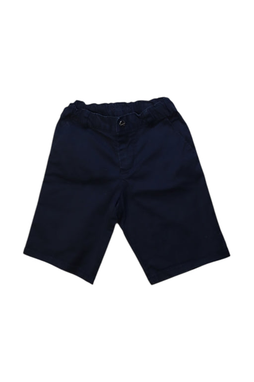 A Navy Shorts from Jacadi in size 4T for boy. (Front View)
