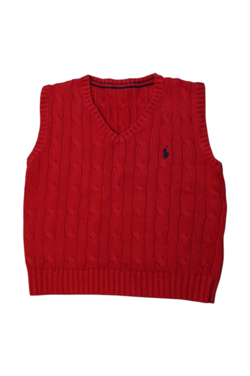 A Red Dress Up Vests from Ralph Lauren in size 3T for neutral. (Front View)